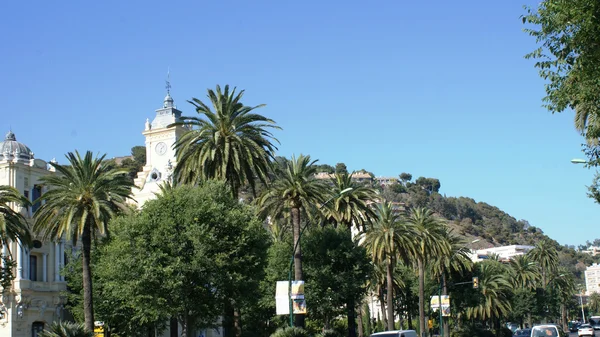 Malaga, İspanya Andalusia şehirde — Stok fotoğraf