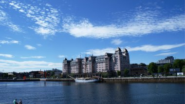 İskandinavya ve İskandinav şehir Oslo güzelliği