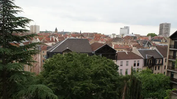 Semester i Frankrike, Metz stad — Stockfoto