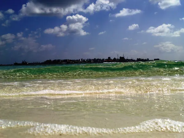 Oceano Índico, melhor resort Maldivas — Fotografia de Stock