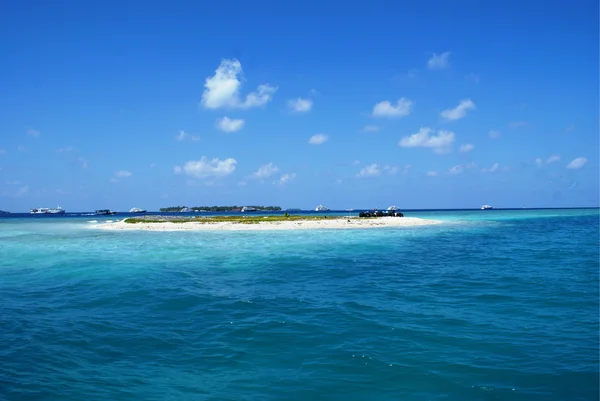 Oceano Índico, melhor resort Maldivas — Fotografia de Stock