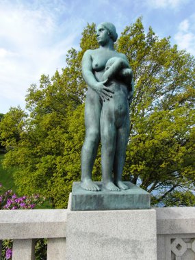 İskandinavya ve İskandinav şehir Oslo güzelliği