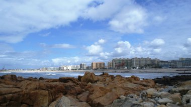 Duero nehir ve Atlantik Okyanusu Porto, Portekiz