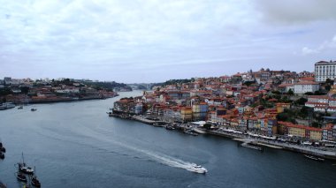 Duero nehir ve Atlantik Okyanusu Porto, Portekiz