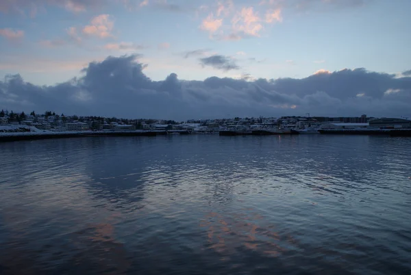 Fantastische IJsland en hoofdstad Reykjavik — Stockfoto