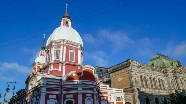 Petersburg Jest Nazywany Kulturalną Stolicą Rosji Niewiarygodna Architektura Atmosfera Piękno — Zdjęcie stockowe