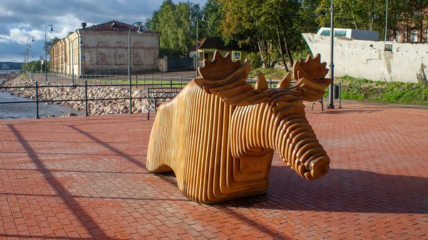 Vyborg Een Prachtige Stad Het Noorden Van Rusland Verbazingwekkende Natuur — Stockfoto