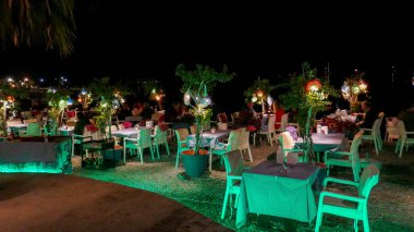 Türkiye 'nin Bordum tatil beldesi. Hem turistlerin hem de yerlilerin zaman geçirdiği harika bir tatil yeri. Güzellik