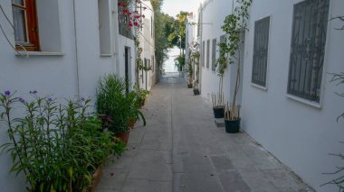 Türkiye 'nin Bordum tatil beldesi. Hem turistlerin hem de yerlilerin zaman geçirdiği harika bir tatil yeri. Güzellik