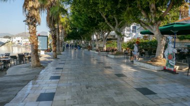 Türkiye 'nin Bordum tatil beldesi. Hem turistlerin hem de yerlilerin zaman geçirdiği harika bir tatil yeri. Güzellik