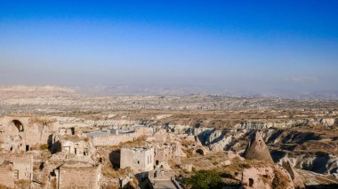 Kapadokya 'da inanılmaz bir vadi, alışılmadık bir rahatlama