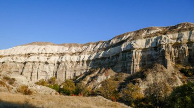 Kapadokya 'da inanılmaz bir vadi, alışılmadık bir rahatlama