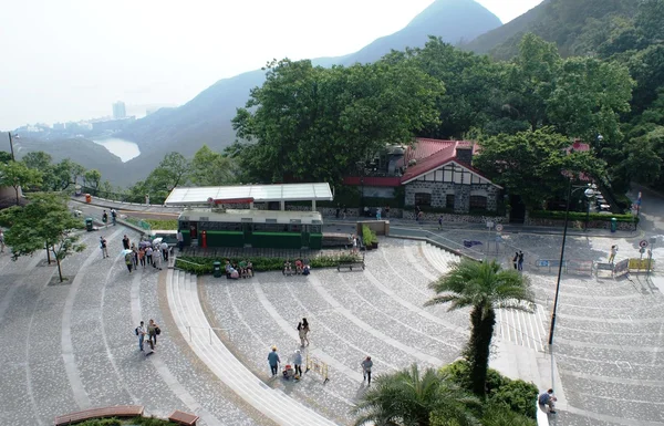 Praça no topo da montanha — Fotografia de Stock