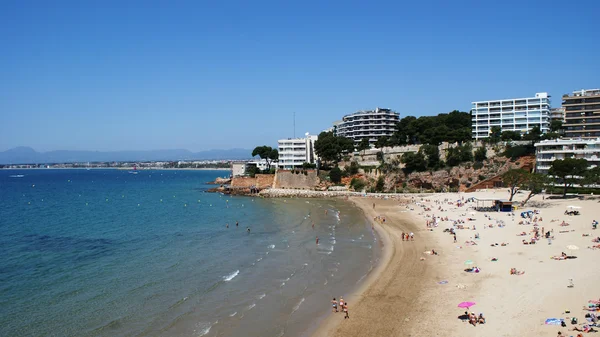 Praia fantástica em Espanha — Fotografia de Stock