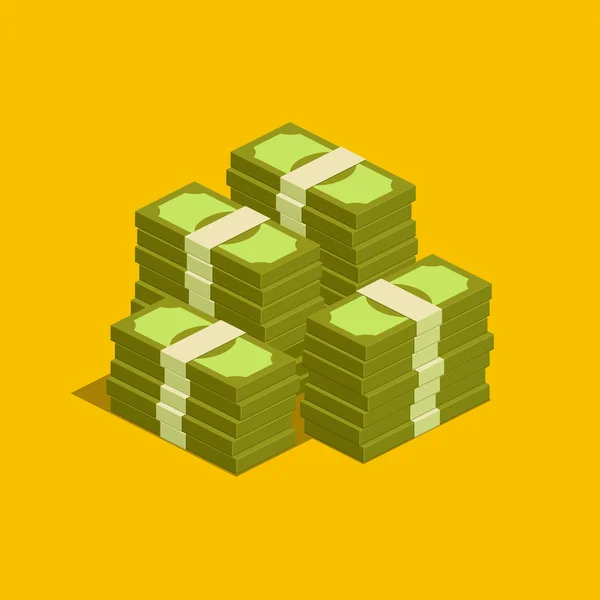 Concepto de gran dinero . — Vector de stock