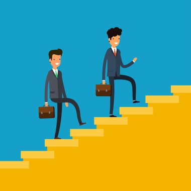 İş adamları tırmanıyor