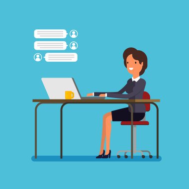 canlı chat kavramı.