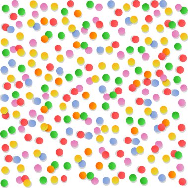 Renkli konfeti seamless modeli