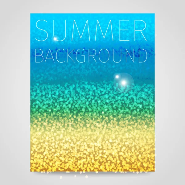 Abstract summer background — Stock Vector