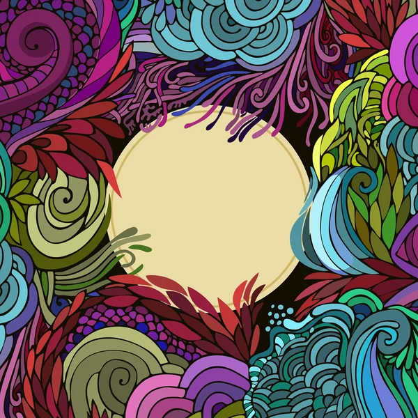 Fondo vector floral — Vector de stock