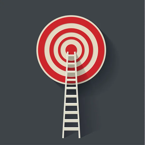 Kırmızı hedef merdiveni