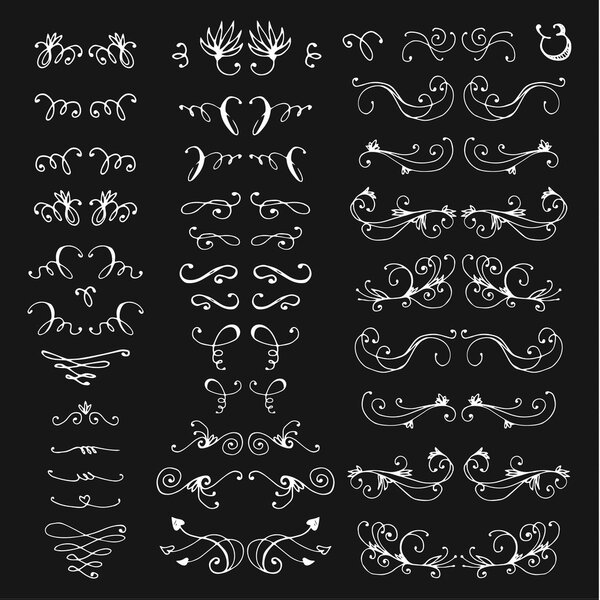 Винтажная каллиграфическая доска
