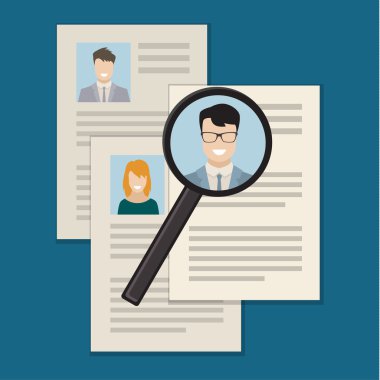 Profesyonel personel arama kavramı