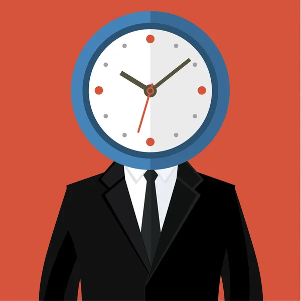 Conceito de gestão do tempo —  Vetores de Stock