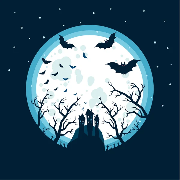 Illustration Halloween . — Image vectorielle