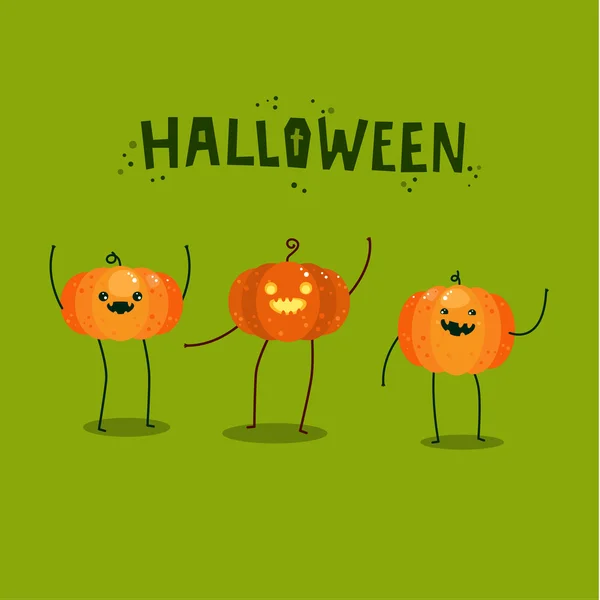 Poster Halloween illustration. — Stock Vector