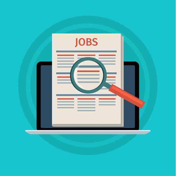 Concept of job searching