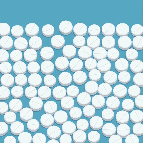 Pílulas médicas brancas — Fotos gratuitas