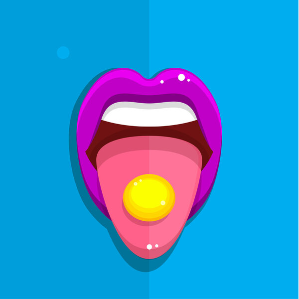 Женщина принимает таблетки
. 