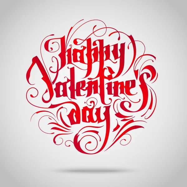 Happy valentines day. — Stock Vector