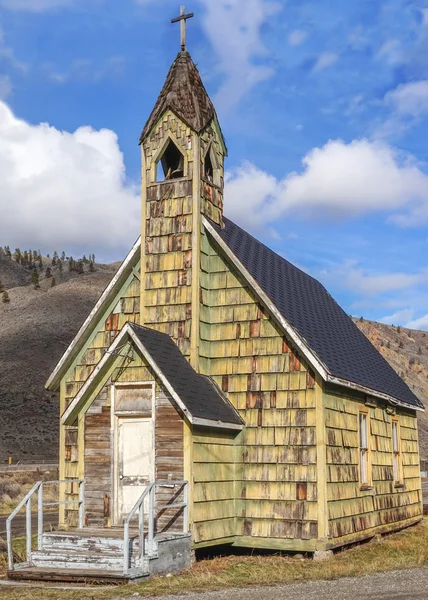 Old Neglected Country Church near Spences Bridge — Stock Photo, Image