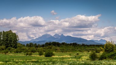 Golden Ears mountain in the Fraser Valley