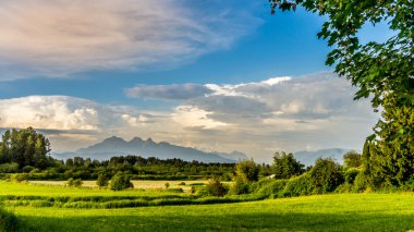 Golden Ears mountain in the Fraser Valley