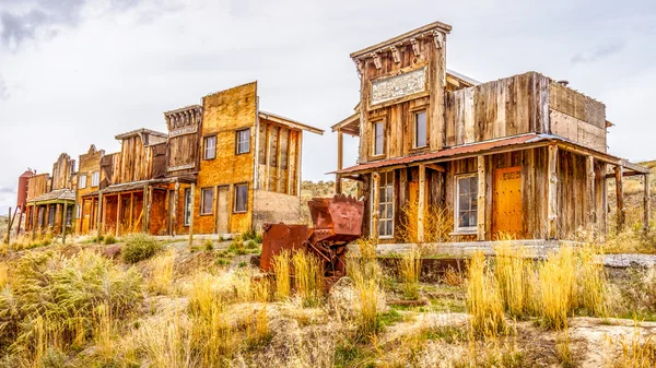 Starych zachodnich Ghost Town — Zdjęcie stockowe