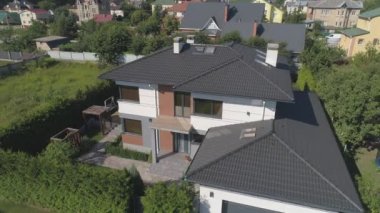 Kyiv, Ukrayna, 07 Ağustos 2021, Kyiv ilçesinin özel evi. 