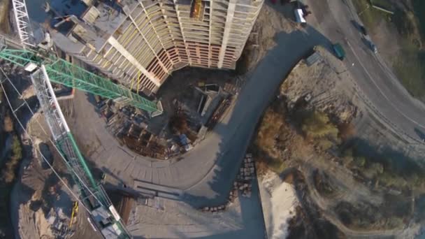 Construções, Kiev — Vídeo de Stock