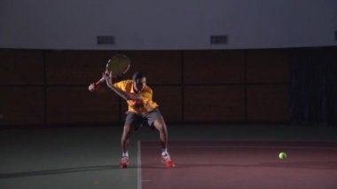 Tenis çekim: Forehand (ağır çekim)