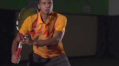 Tenis çekim: Forehand (ağır çekim)