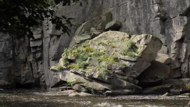 Malerische Schlucht — Stockvideo