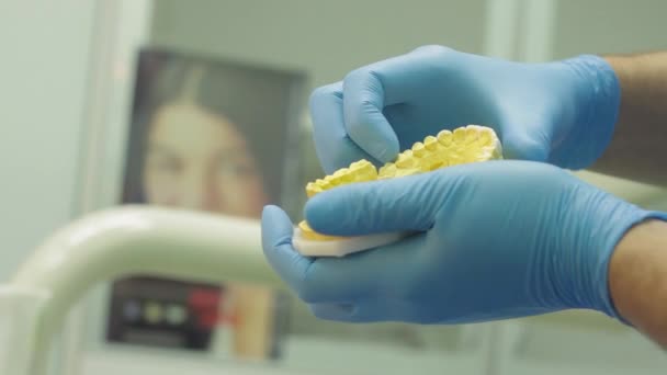 Clínica dental — Vídeo de stock