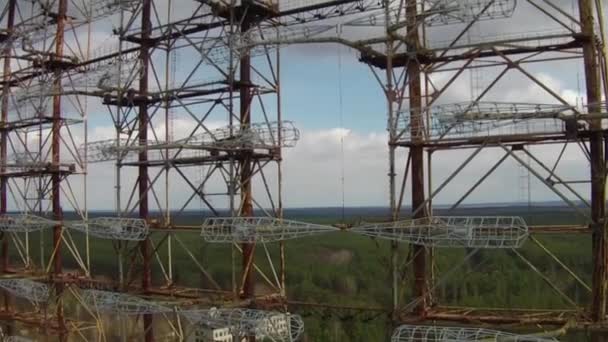Chernobyl2, sovjetiska radarsystem — Stockvideo