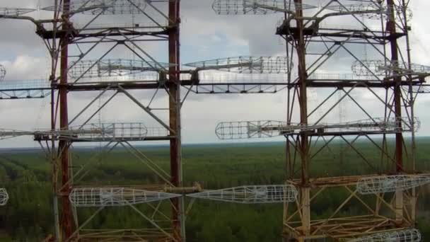 Chernobyl2，苏联雷达系统 — 图库视频影像