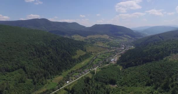 Majestätische Berge in 4k (Antenne)) — Stockvideo