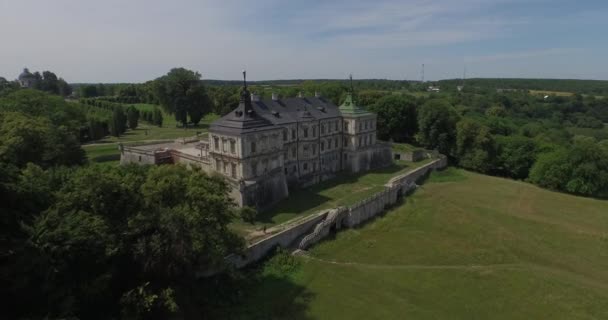 Прекрасний замок палац — стокове відео