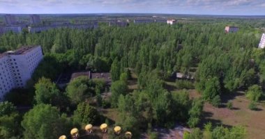 Pripyat, Chernobyl (Hava, 4k yakınındaki bir dönme dolap)