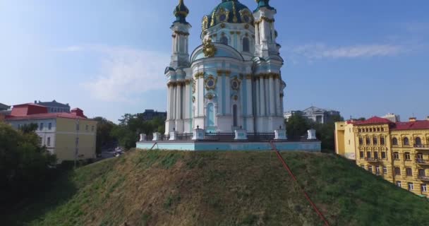 Жемчужина христианской архитектуры — стоковое видео